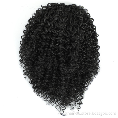 Hot Selling Wavy Ponytai Hairl In Synthetic Extensions Hair Clip-in Ponytails Drawstring Hair Extension Long For Black Women